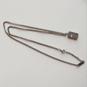 STEVE MADDEN Mens Chain Cross Necklace Jewelry